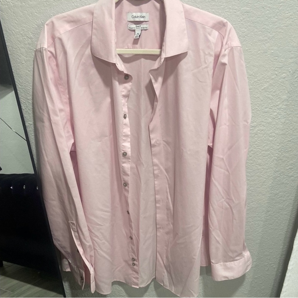 Calvin Klein Light Pink Men's Dress Shirt